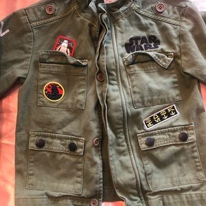 Star Wars olive green little kids jacket